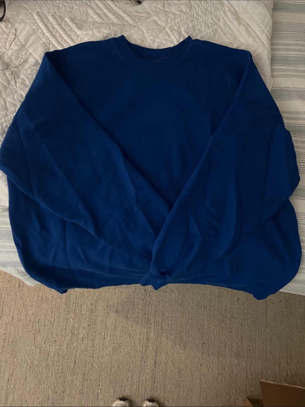 Hanes Royal Blue Crewneck Sweatshirt